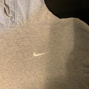 Nike Men's Pullover Hoodie - Gray LG